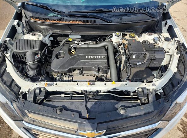 3GNAXJEV7LS736707 2020 CHEVROLET EQUINOX White Engine compartment view