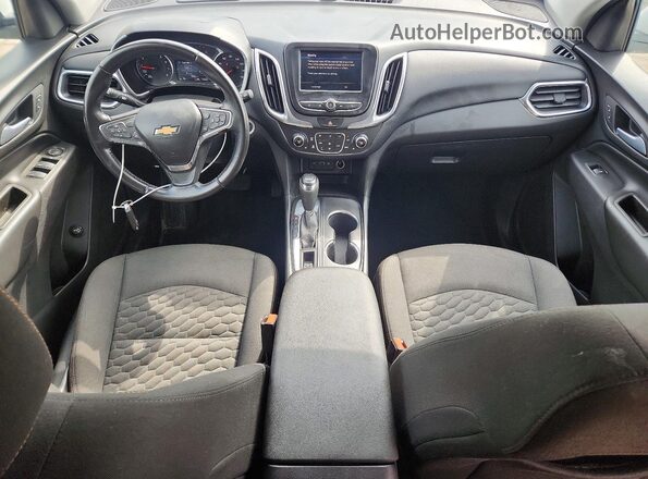3GNAXJEV7LS736707 2020 CHEVROLET EQUINOX White Dashboard view