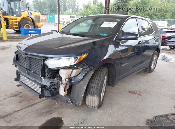 3GNAXJEV8JL252472 2018 CHEVROLET EQUINOX Blue წინა მარცხენა ხედი სამი მეოთხედიდან
