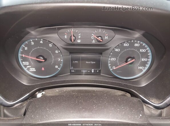 3GNAXJEV8JL252472 2018 CHEVROLET EQUINOX Blue უკანა სავარძლების ხედი