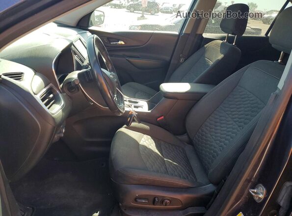 3GNAXJEV8JL408722 2018 CHEVROLET EQUINOX Blue წინა სალონის ხედი