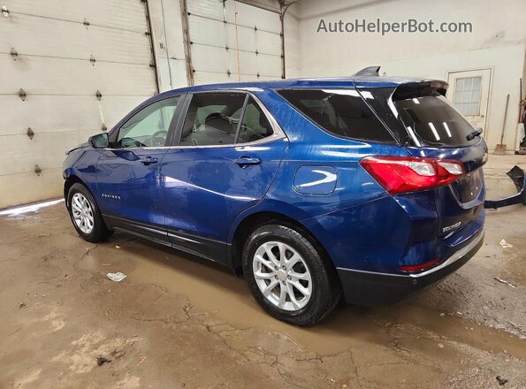 3GNAXJEV8ML387598 2021 CHEVROLET EQUINOX Синий Задняя левая четверть