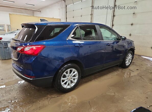 3GNAXJEV8ML387598 2021 CHEVROLET EQUINOX Синий Задняя правая четверть