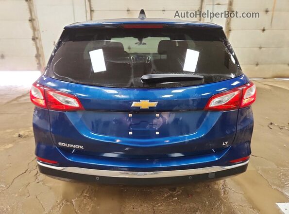 3GNAXJEV8ML387598 2021 CHEVROLET EQUINOX Синий Вид сзади