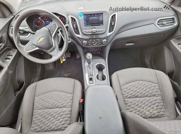 3GNAXJEV8ML387598 2021 CHEVROLET EQUINOX Синий Вид панели приборов