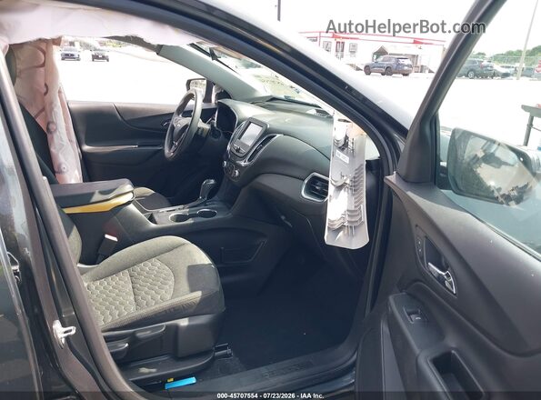 3GNAXJEV9JS542130 2018 CHEVROLET EQUINOX Gray Вид салону спереду