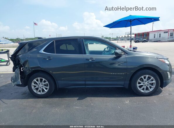 3GNAXJEV9JS542130 2018 CHEVROLET EQUINOX Gray Вид щитка приладів