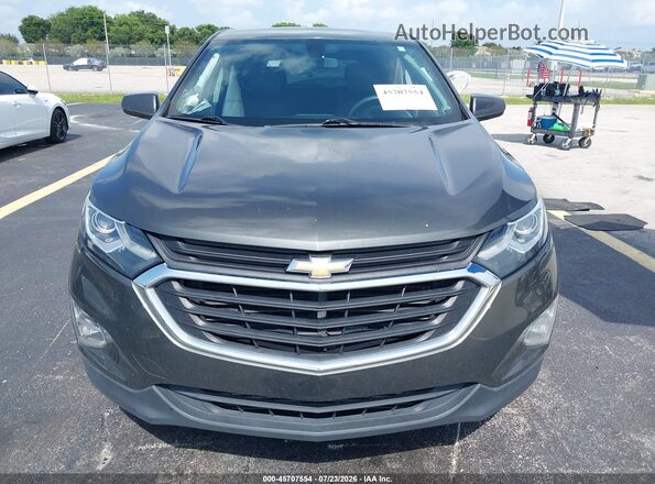 3GNAXJEV9JS542130 2018 CHEVROLET EQUINOX Gray Вид панелі приладів