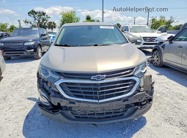 3GNAXJEV9JS635469 2018 CHEVROLET EQUINOX Серебряный Вид спереди