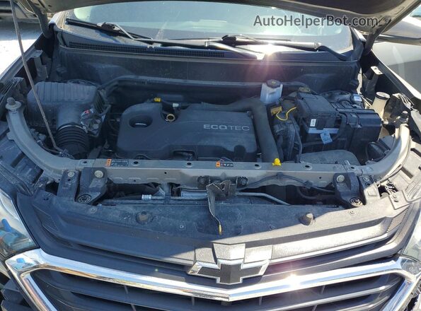 3GNAXJEV9JS635469 2018 CHEVROLET EQUINOX Серебряный Вид подкапотного пространства