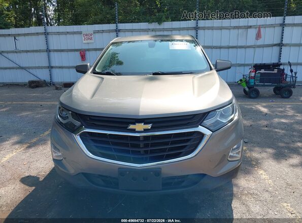 3GNAXJEVXJS618180 2018 CHEVROLET EQUINOX Gray Vista del cuadro de instrumentos
