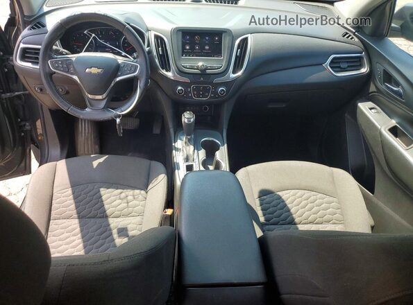 3GNAXJEVXLS527087 2020 CHEVROLET EQUINOX Серый Вид панели приборов