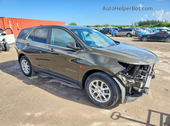 3GNAXKEG0PL170641 2023 CHEVROLET EQUINOX Brown Delantero derecho