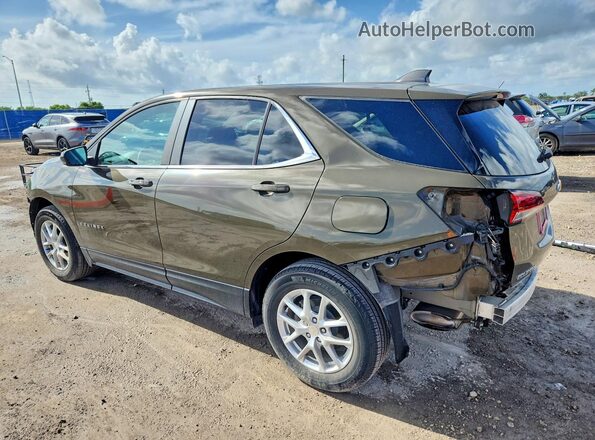 3GNAXKEG0PL170641 2023 CHEVROLET EQUINOX Brown Trasero izquierdo