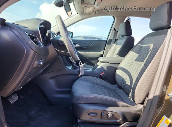 3GNAXKEG0PL170641 2023 CHEVROLET EQUINOX Brown Vista interior delantera