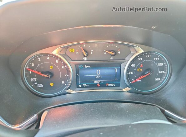 3GNAXKEG0PL170641 2023 CHEVROLET EQUINOX Brown Vista del cuadro de instrumentos