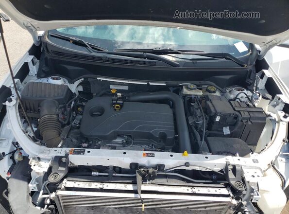 3GNAXKEG0PL254975 2023 CHEVROLET EQUINOX White ძრავის განყოფილების ხედი