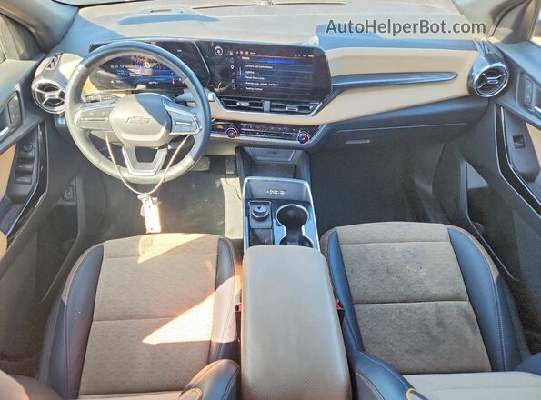 3GNAXKEG0SL113171 2025 CHEVROLET EQUINOX Черный Вид панели приборов