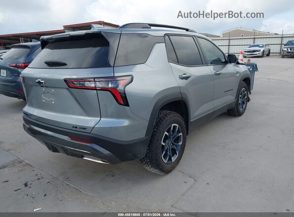 3GNAXKEG0TL204796 2026 CHEVROLET EQUINOX Silver Задня права чверть