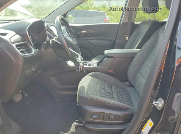 3GNAXKEG1PL143674 2023 CHEVROLET EQUINOX Black Вид салону спереду