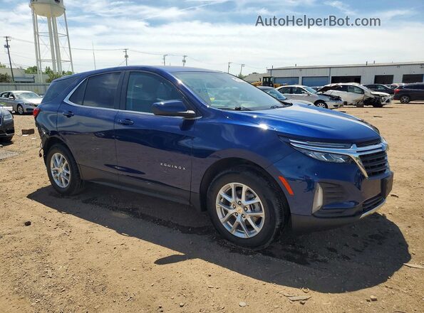 3GNAXKEG1PL199002 2023 CHEVROLET EQUINOX Blue Delantero derecho