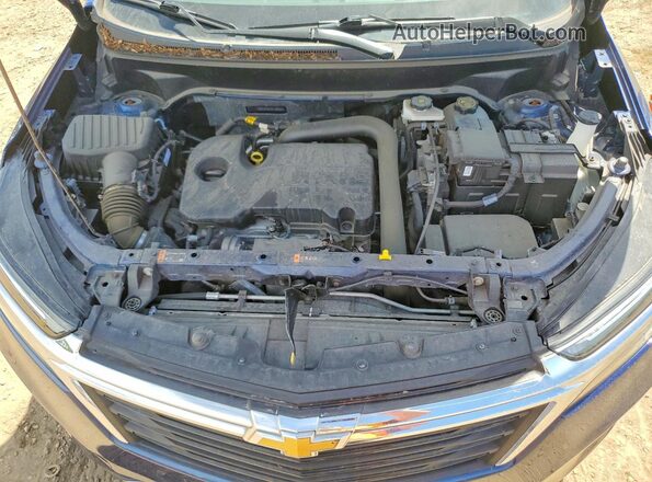 3GNAXKEG1PL199002 2023 CHEVROLET EQUINOX Blue Vista del compartimento del motor