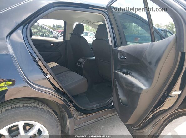 3GNAXKEG1RL321828 2024 CHEVROLET EQUINOX Black Widok naklejki z numerem VIN