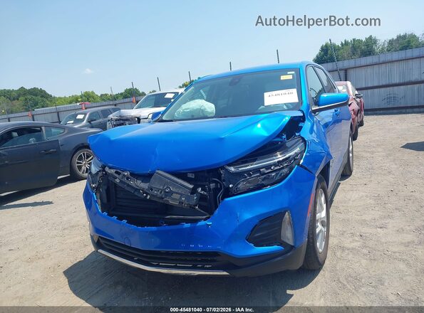 3GNAXKEG2RS152344 2024 CHEVROLET EQUINOX Blue ხელსაწყოთა პანელის ხედი