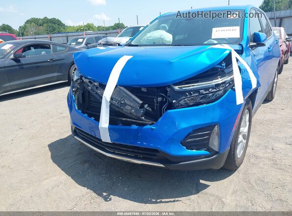 3GNAXKEG2RS152344 2024 CHEVROLET EQUINOX Blue წინა ხედი