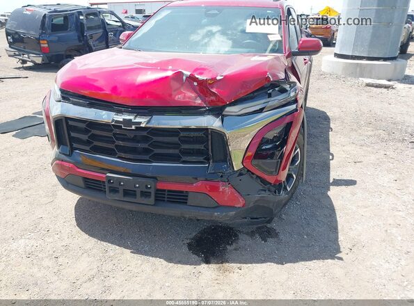 3GNAXKEG2SL275903 2025 CHEVROLET EQUINOX Red Front view