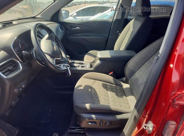 3GNAXKEG3PL141912 2023 CHEVROLET EQUINOX Красный Вид салона спереди