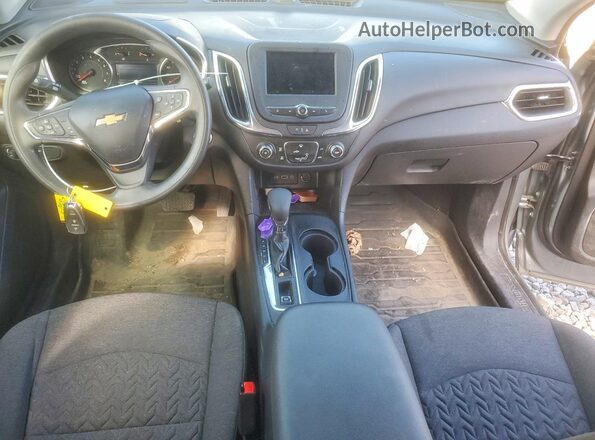 3GNAXKEG3PS210748 2023 CHEVROLET EQUINOX Gray Առջևի վահանակի տեսք