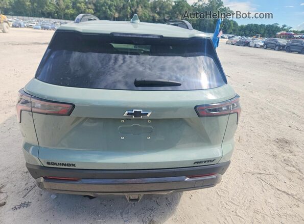 3GNAXKEG3SL136458 2025 CHEVROLET EQUINOX Green Հետևի տեսք