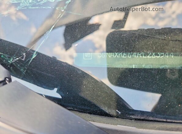3GNAXKEG4RL283544 2024 CHEVROLET EQUINOX White Widok naklejki z numerem VIN