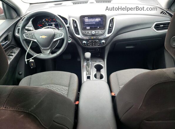 3GNAXKEG5PL142382 2023 CHEVROLET EQUINOX Red Widok deski rozdzielczej