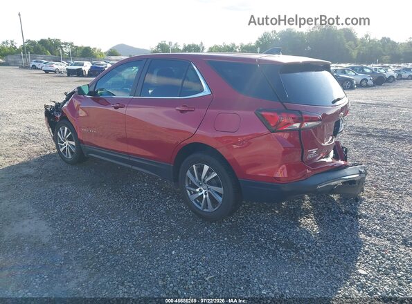 3GNAXKEG5RL252898 2024 CHEVROLET EQUINOX Red Rear left