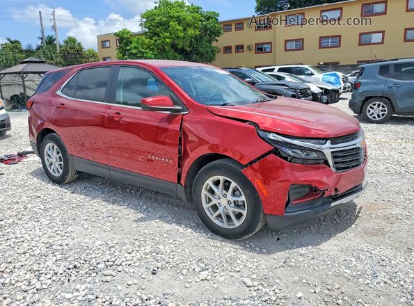 3GNAXKEG6PL133139 2023 CHEVROLET EQUINOX Red Przód prawy