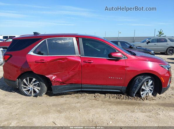 3GNAXKEG7PS218058 2023 CHEVROLET EQUINOX Red Սարքավորումների վահանակի տեսք