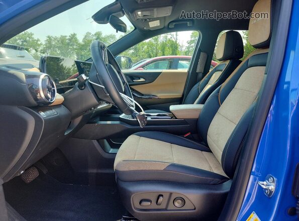 3GNAXKEG7TL129630 2026 CHEVROLET EQUINOX Blue Vista interior delantera