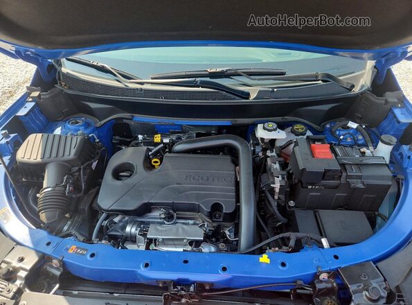 3GNAXKEG7TL129630 2026 CHEVROLET EQUINOX Blue Vista del compartimento del motor
