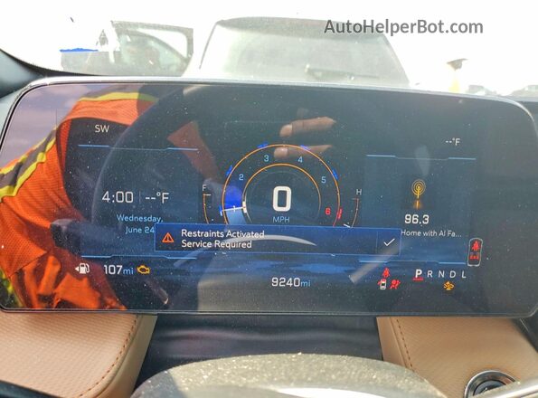 3GNAXKEG7TL237102 2026 CHEVROLET EQUINOX Green Widok zestawu wskaźników