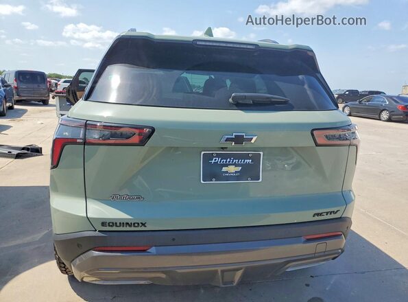 3GNAXKEG7TL237102 2026 CHEVROLET EQUINOX Green Widok z tyłu
