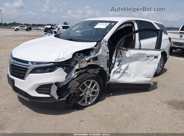 3GNAXKEG8PS169386 2023 CHEVROLET EQUINOX Белый Передняя левая четверть