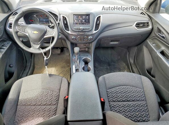 3GNAXKEG8RL296426 2024 CHEVROLET EQUINOX Blue Vista del salpicadero