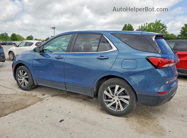 3GNAXKEG8RL296426 2024 CHEVROLET EQUINOX Blue Trasero izquierdo