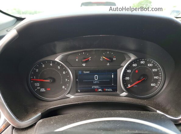3GNAXKEG8RL296426 2024 CHEVROLET EQUINOX Blue Vista del cuadro de instrumentos