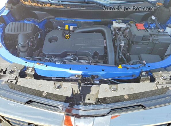 3GNAXKEG8TL111444 2026 CHEVROLET EQUINOX Blue Vista del compartimento del motor