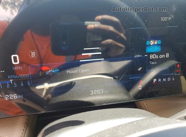 3GNAXKEG8TL111444 2026 CHEVROLET EQUINOX Blue Vista del cuadro de instrumentos