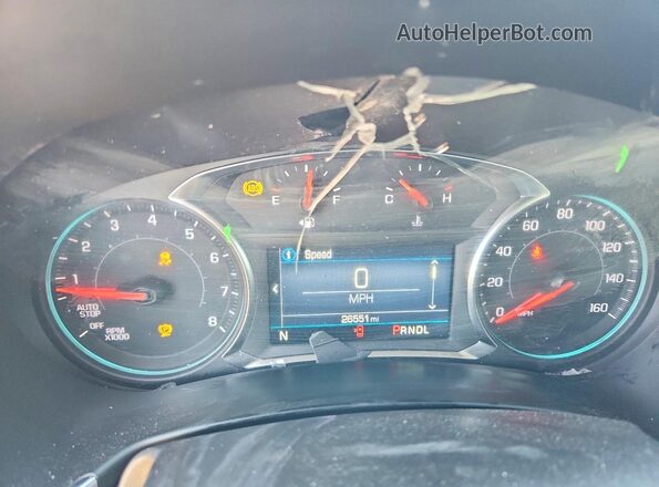3GNAXKEG9RL248112 2024 CHEVROLET EQUINOX Black Widok zestawu wskaźników