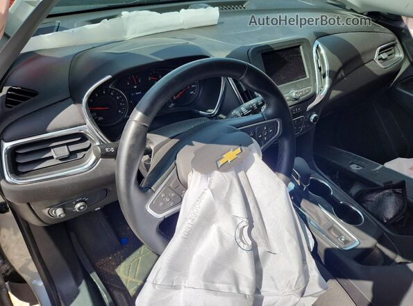 3GNAXKEGXPL119714 2023 CHEVROLET EQUINOX Gray Вид панелі приладів